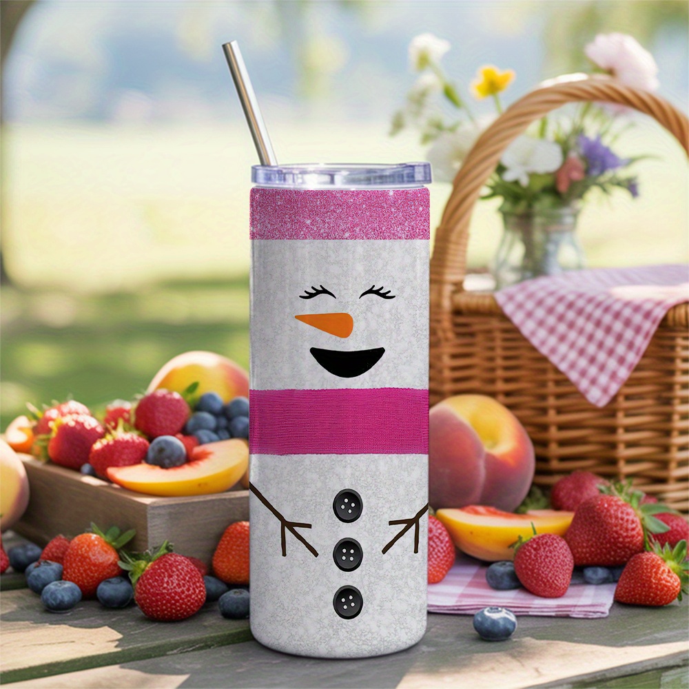 Tumbler 20Oz White - 1 stuk grote 20oz thermosbeker met