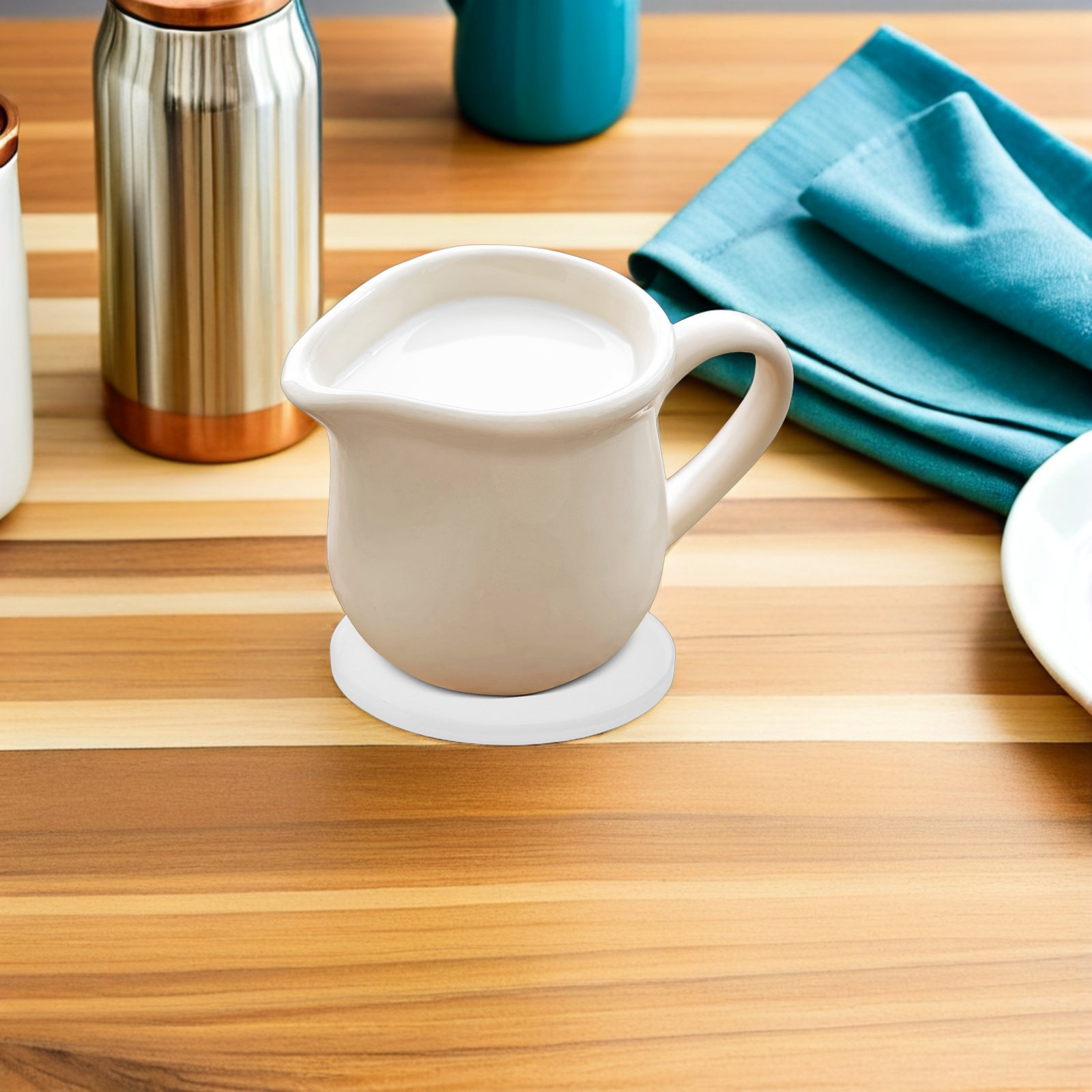 Coaster Sublimation Blank - 12 stuks ronde keramische onderzetters, blanco