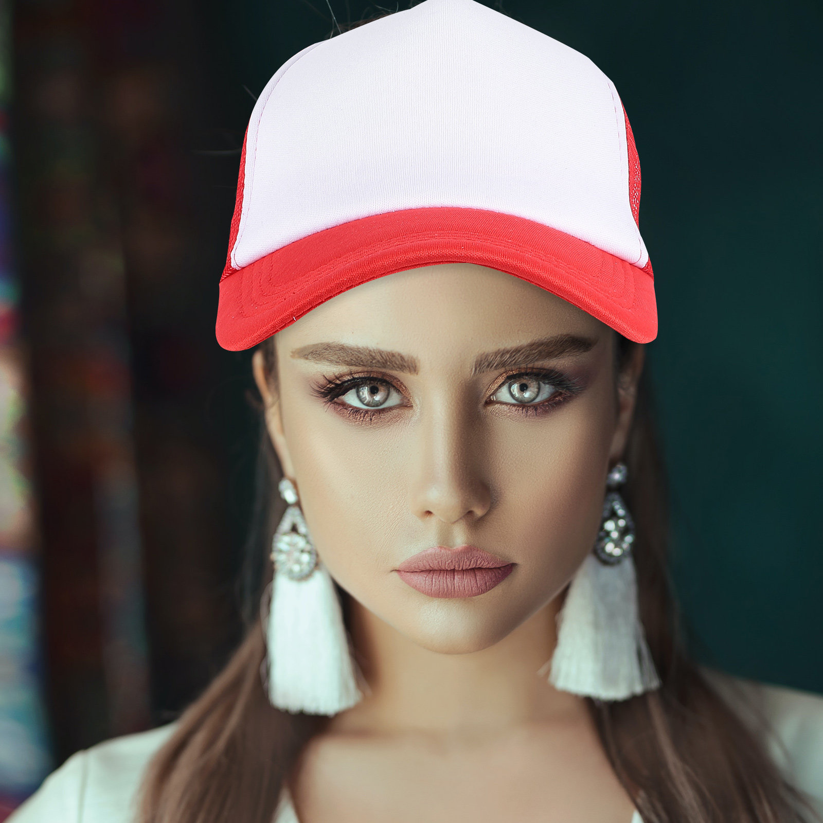 Hat Sublimation Blank - 10 stuks blanco baseballpetten van mesh,