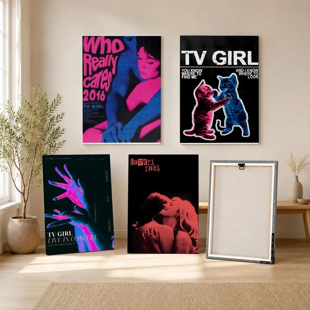 Muziekband TV G-Girl Schilderi - Canvas Wrap Ready recensie en prijs