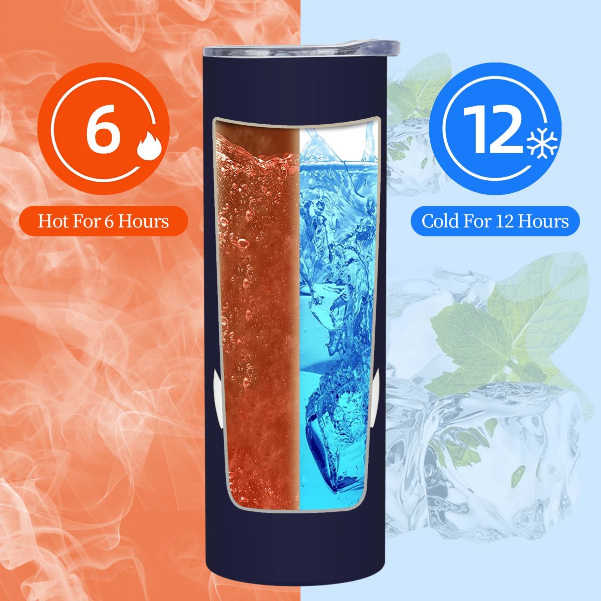 Witte anker op marineblauwe ro - Tumbler 20Oz White recensie en prijs