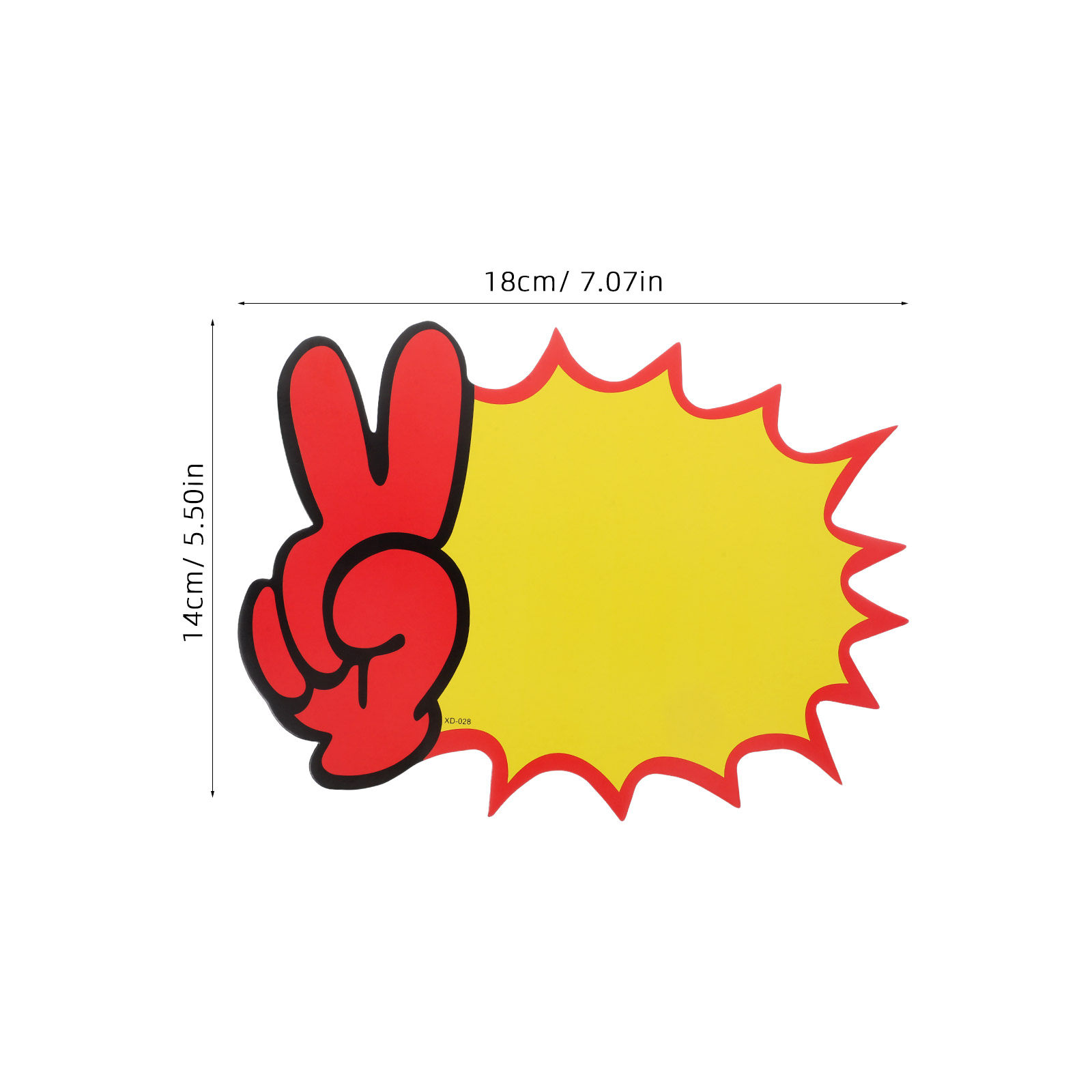 80 stuks prijskaartjes, blanco - Yard Sign Blank recensie en prijs
