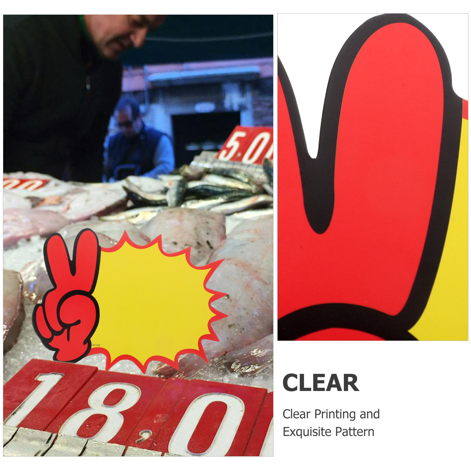 80 stuks prijskaartjes, blanco - Yard Sign Blank recensie en prijs