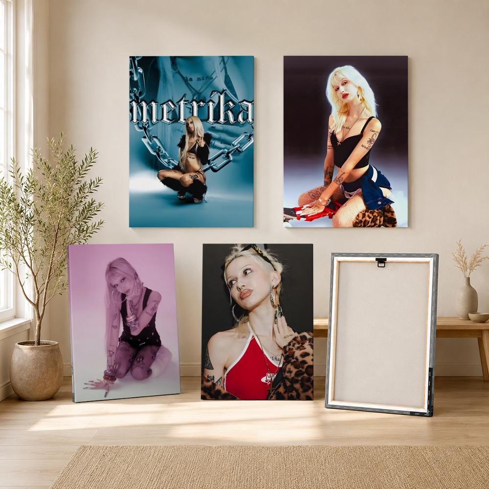 Rapper Zanger M-Metrika Schild - Canvas Wrap Ready recensie en prijs