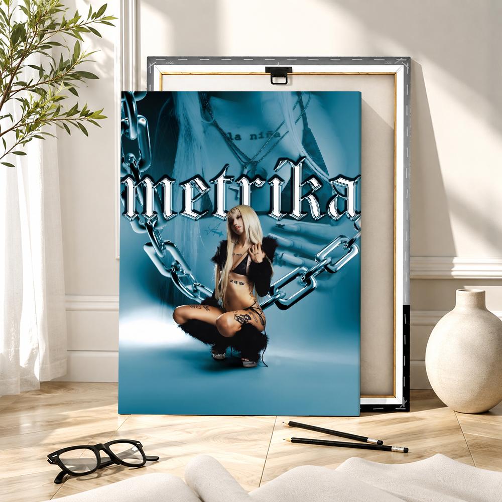 Rapper Zanger M-Metrika Schild - Canvas Wrap Ready recensie en prijs