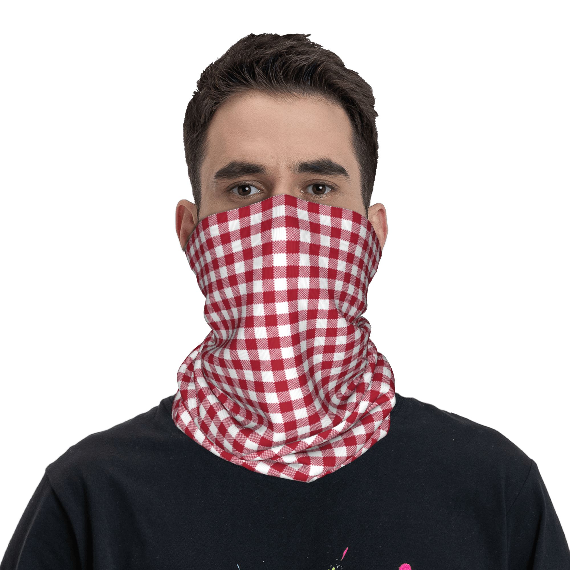 Op maat gemaakte rode en witte - Bandana Blank White recensie en prijs