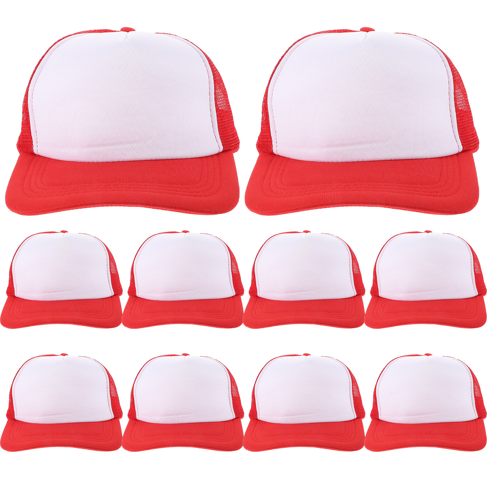 10 stuks blanco baseballpetten - Hat Sublimation Blank recensie en prijs