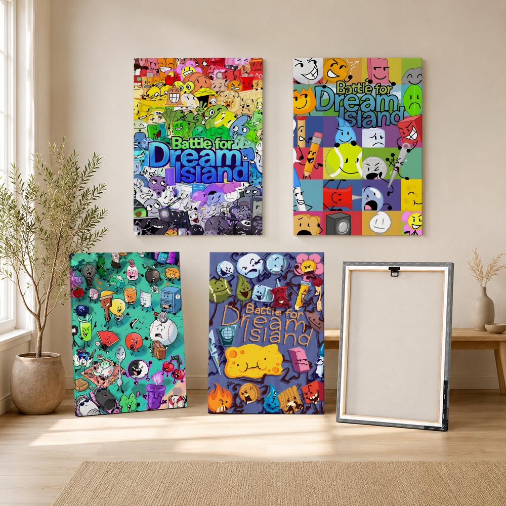 Bfdi B-Battle For Dream Island - Canvas Wrap Ready recensie en prijs
