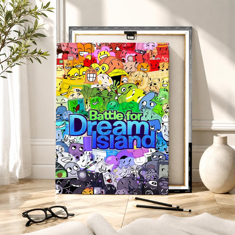 Bfdi B-Battle For Dream Island - Canvas Wrap Ready recensie en prijs