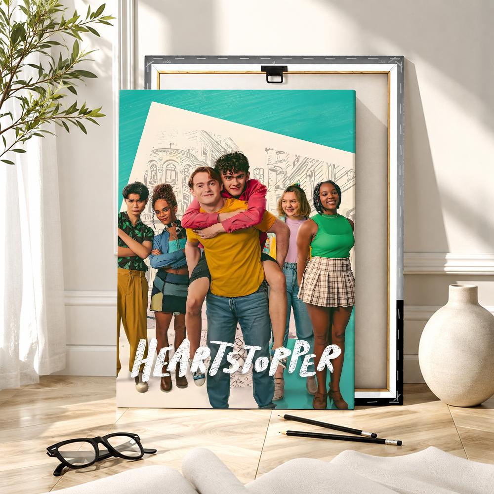 TV Hot H-Heartstopper Film Sch - Canvas Wrap Ready recensie en prijs