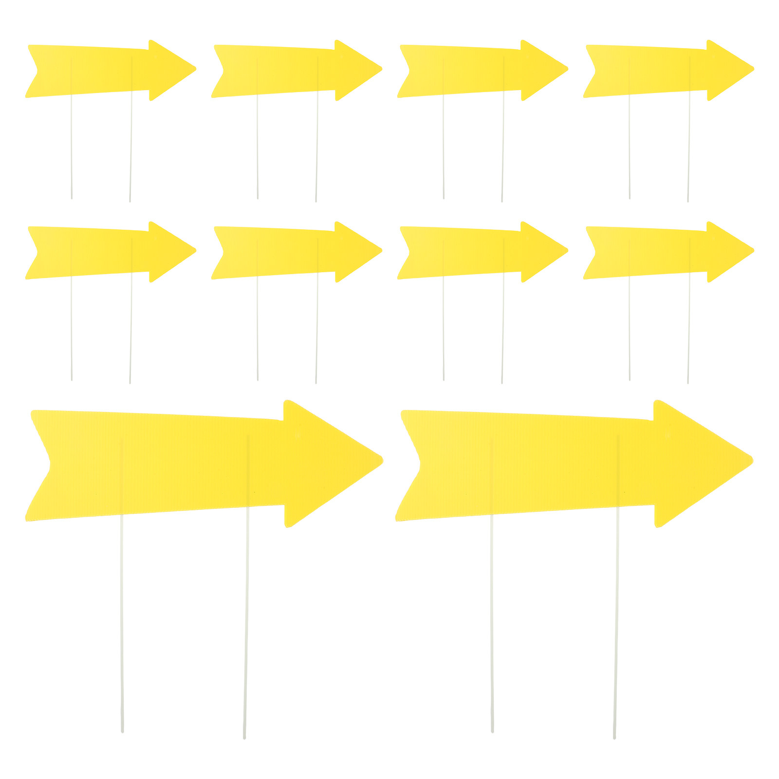 10 stuks blanco pijlachtige tu - Yard Sign Blank recensie en prijs