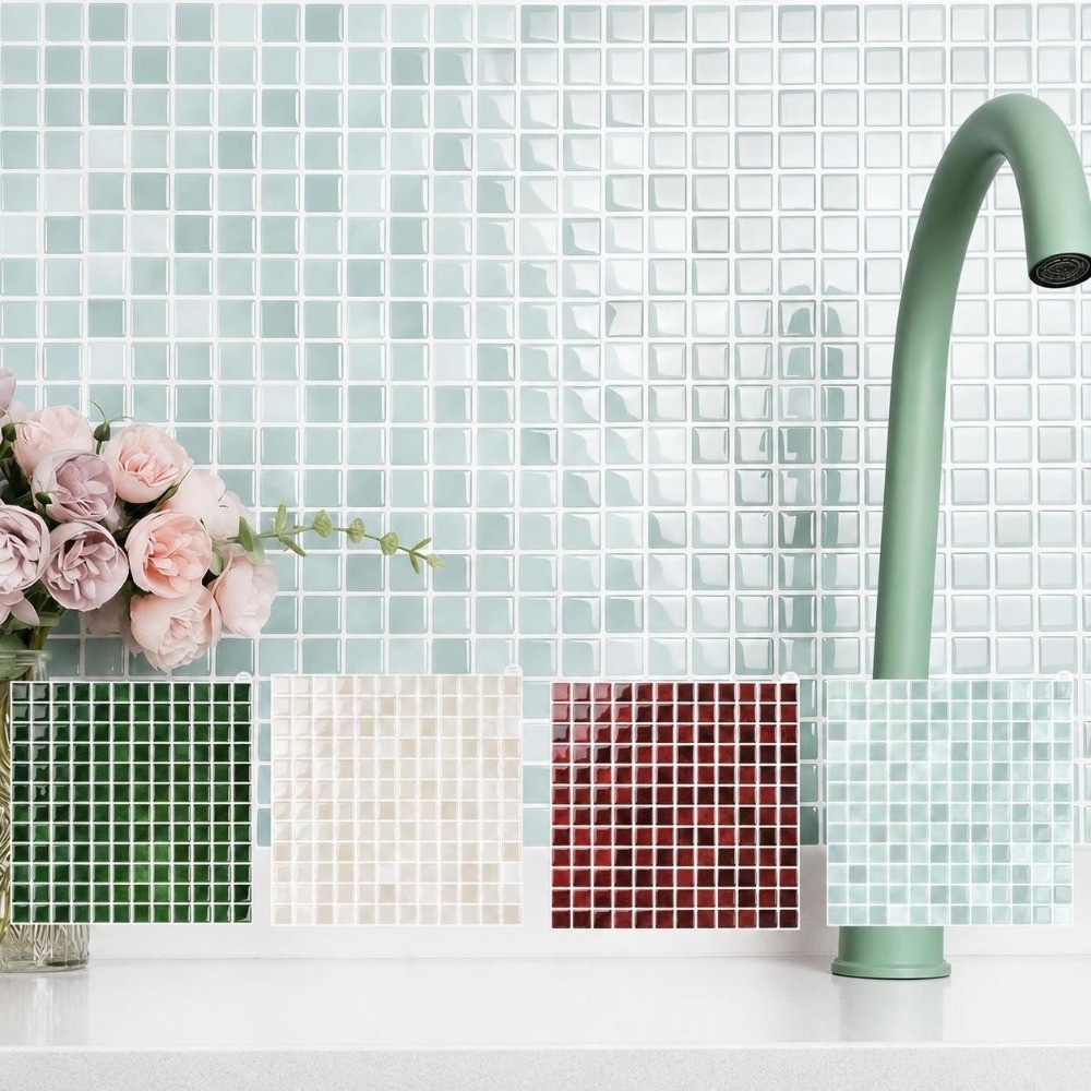 Zelfklevende wandtegelstickers - Ceramic Tile Blank recensie en prijs