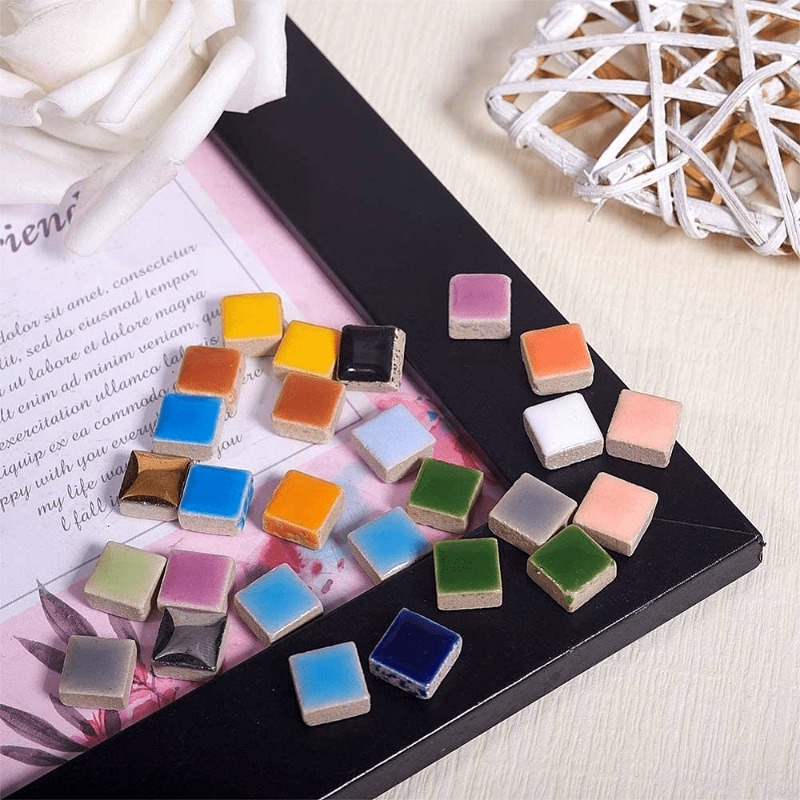 100g vierkante keramische moza - Ceramic Tile Blank recensie en prijs