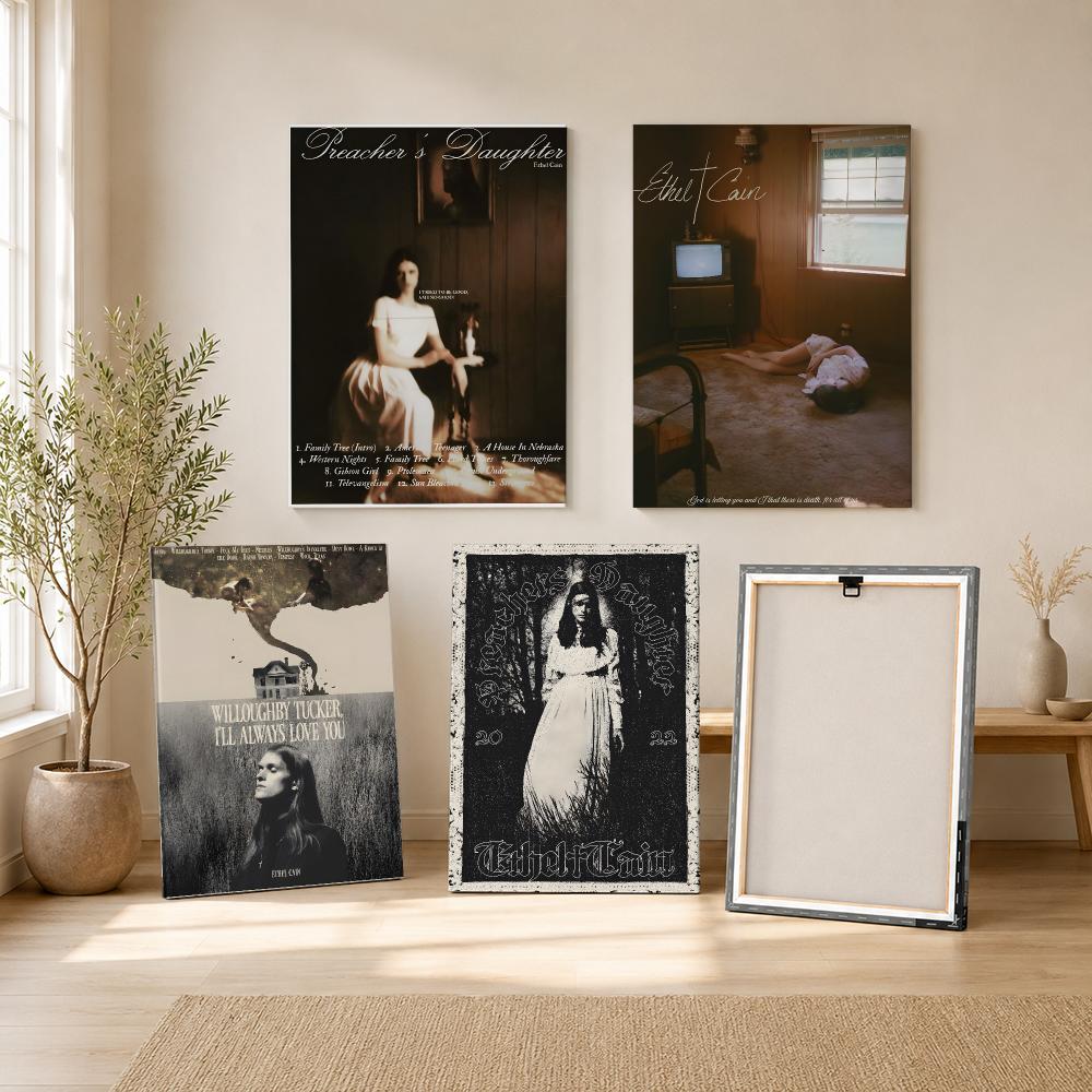 Singer E-Ethel Cain Schilderij - Canvas Wrap Ready recensie en prijs