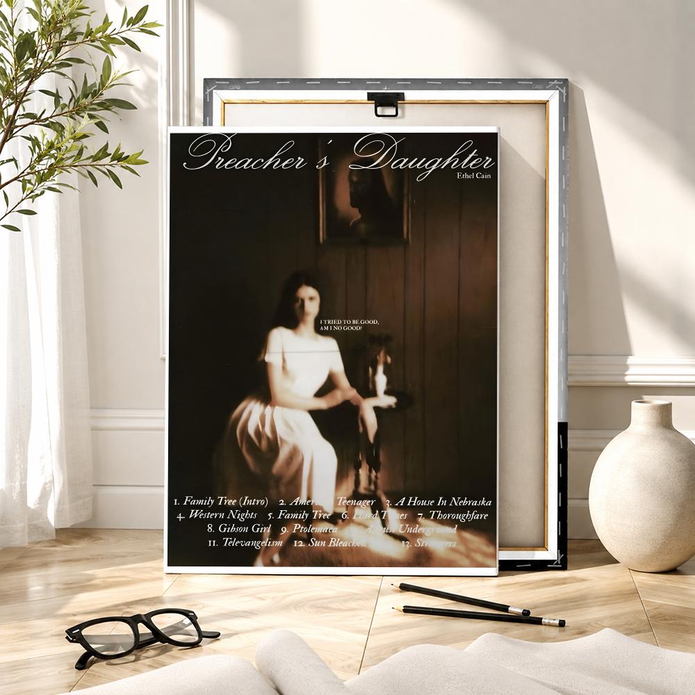 Singer E-Ethel Cain Schilderij - Canvas Wrap Ready recensie en prijs