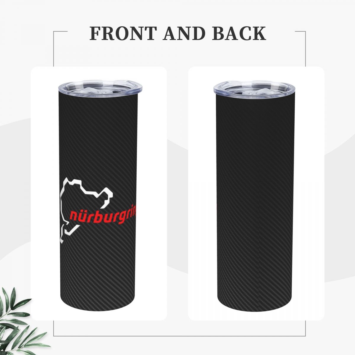 Nurburgring Carbon Fiber Wit R - Tumbler 20Oz White recensie en prijs