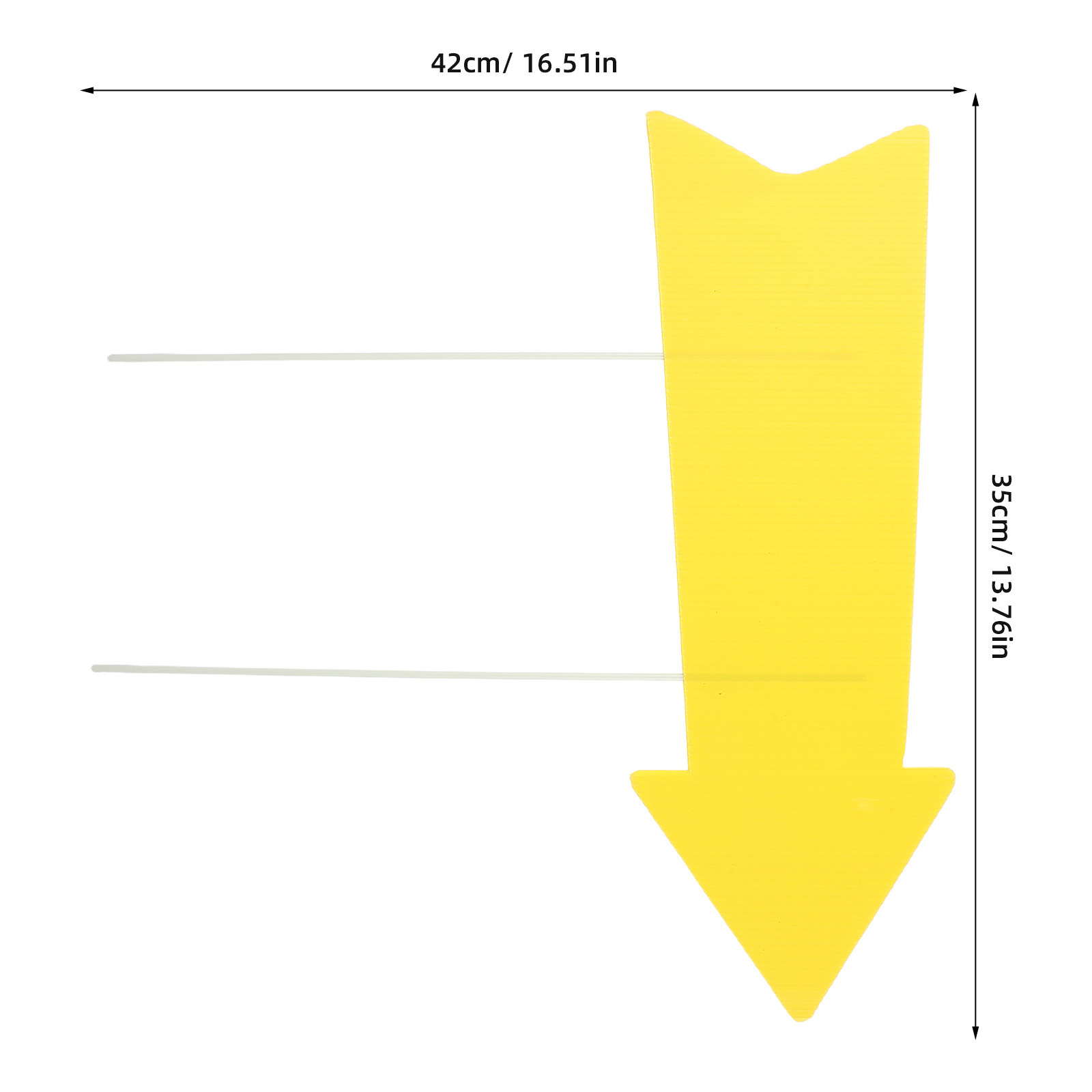 10 stuks lege pijl-vormige tui - Yard Sign Blank recensie en prijs
