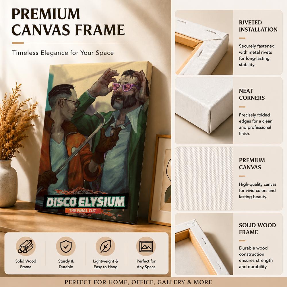 D-Disco Elysium Hot Video Game - Canvas Wrap Ready recensie en prijs