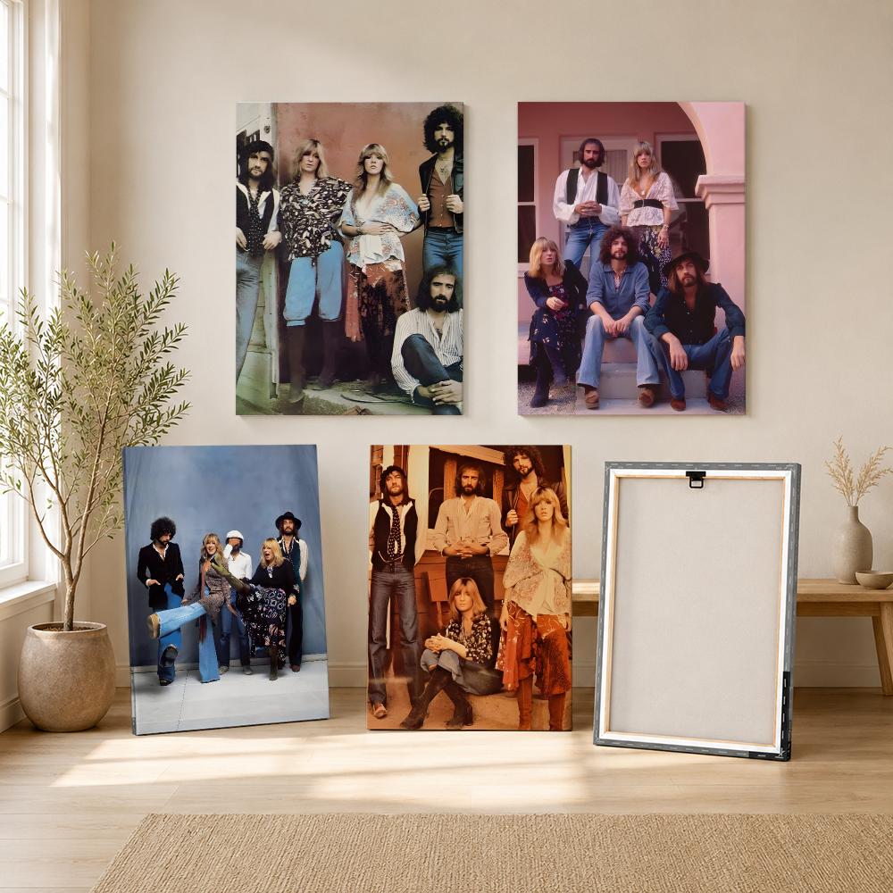 Rockband F-Fleetwood Mac Schil - Canvas Wrap Ready recensie en prijs