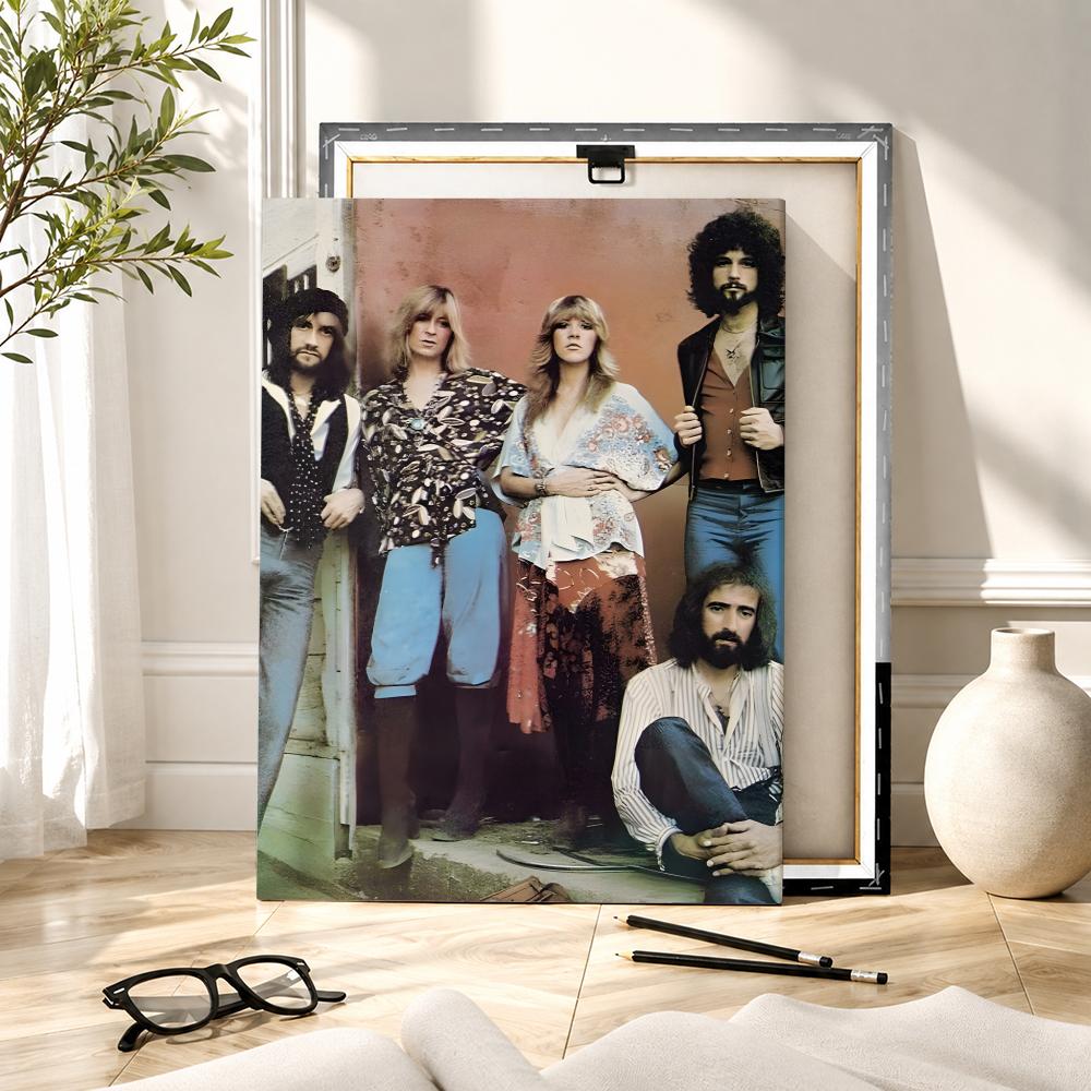 Rockband F-Fleetwood Mac Schil - Canvas Wrap Ready recensie en prijs
