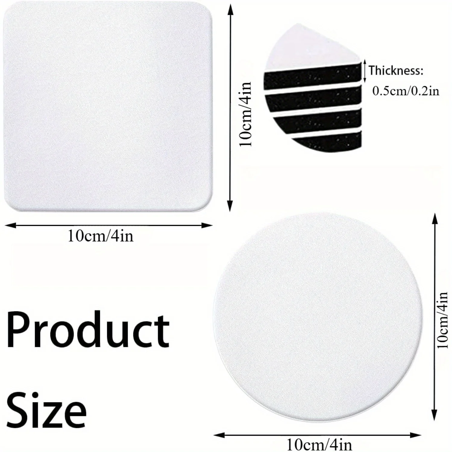 2 Stks/partij Breedte 300Mm Di - Mouse Pad Blank Sublimation recensie en prijs